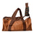 Duffle Gym Bag .(DarkBrown/Light Brown/ Black)