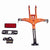 Premium Quality Pure CNC Universal  Adjustable Tail Tidy with Number Plate Holder with LED for All Bikes (Orange).